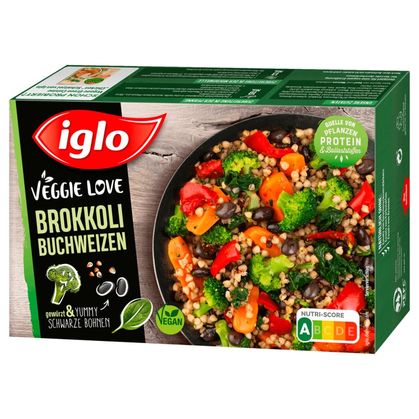 Iglo Veggie Love Brokkoli Buchweizen vegan 400g